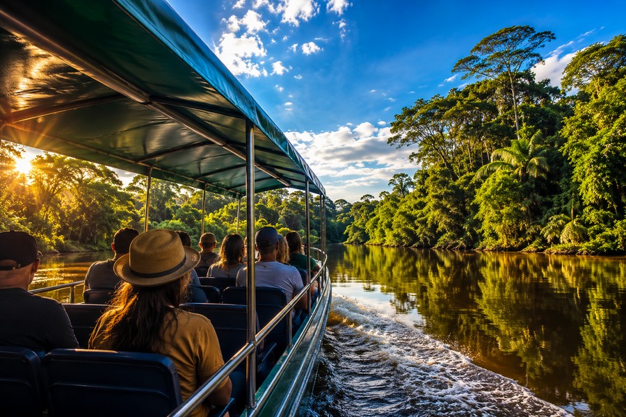 Passeio pela Amazônia